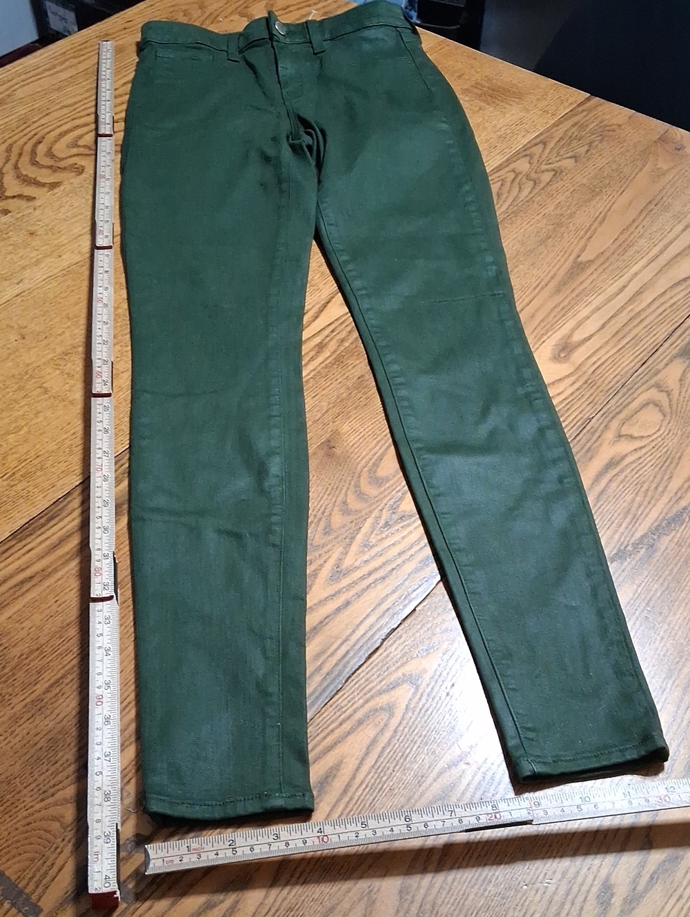 L'AGENCE Womens Pants Jeans DENIM  25 GREEN  New Casual SKINNY